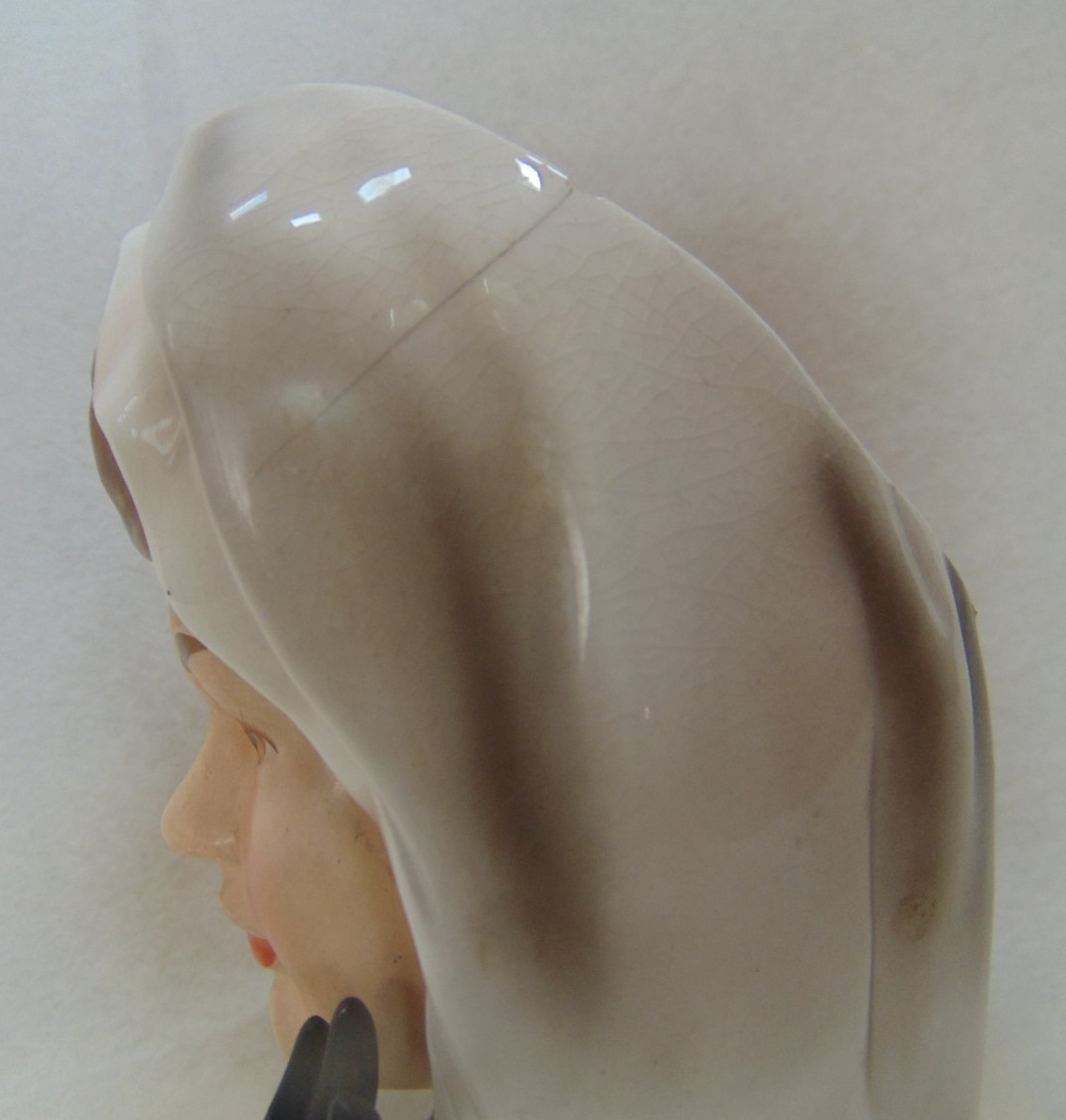 Beautiful Jackie Kennedy 1964 Inarco head vase, good cond., free U.S. shipping