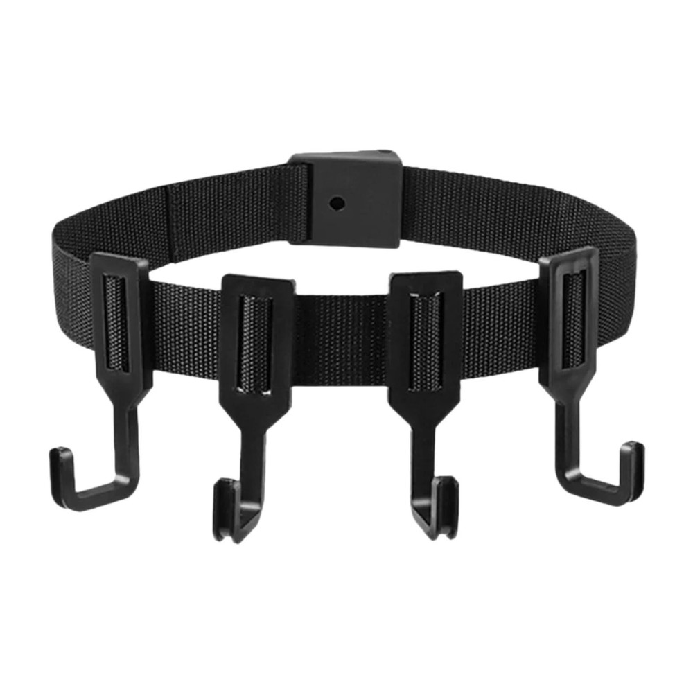 Tree Stand Harness Strap Accessory Holder with 4 Hooks Multifunctional Portable