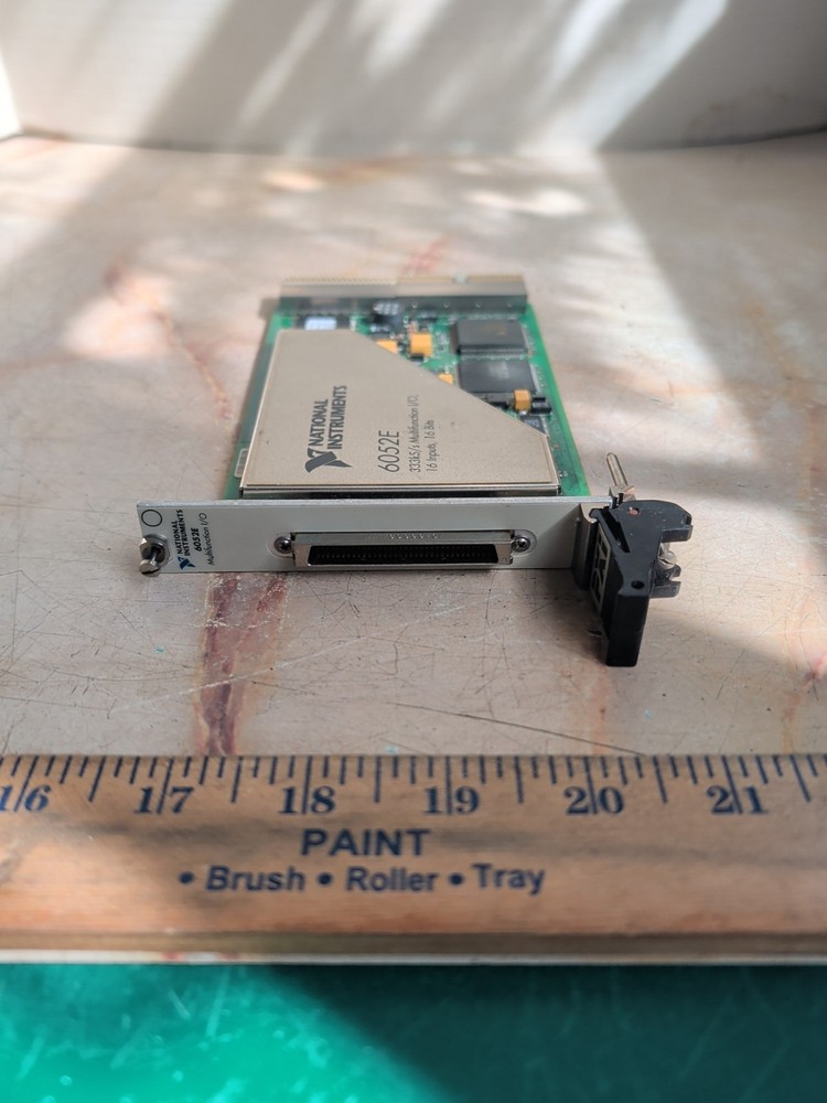 NATIONAL INSTRUMENTS 6052E MULTIFUNCTION I/O CARD