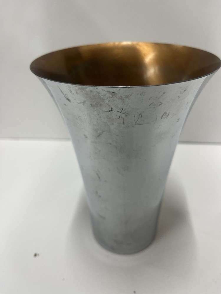 Vintage Ca. 1940 Chrome Chase Cocktail Shaker