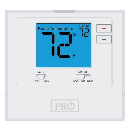 PRO1 IAQ T731 Low Voltage Non-Programmable Thermostat