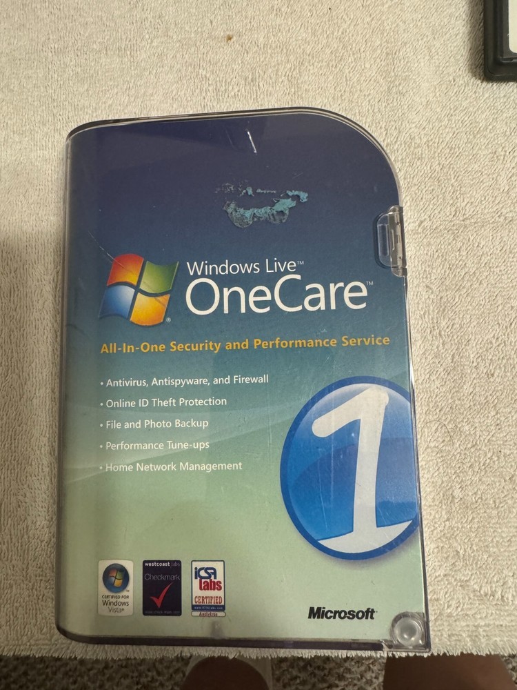 WINDOWS LIVE ONE CARE ALL IN ONE SECURITY AND PERFROMANCE SERVICE