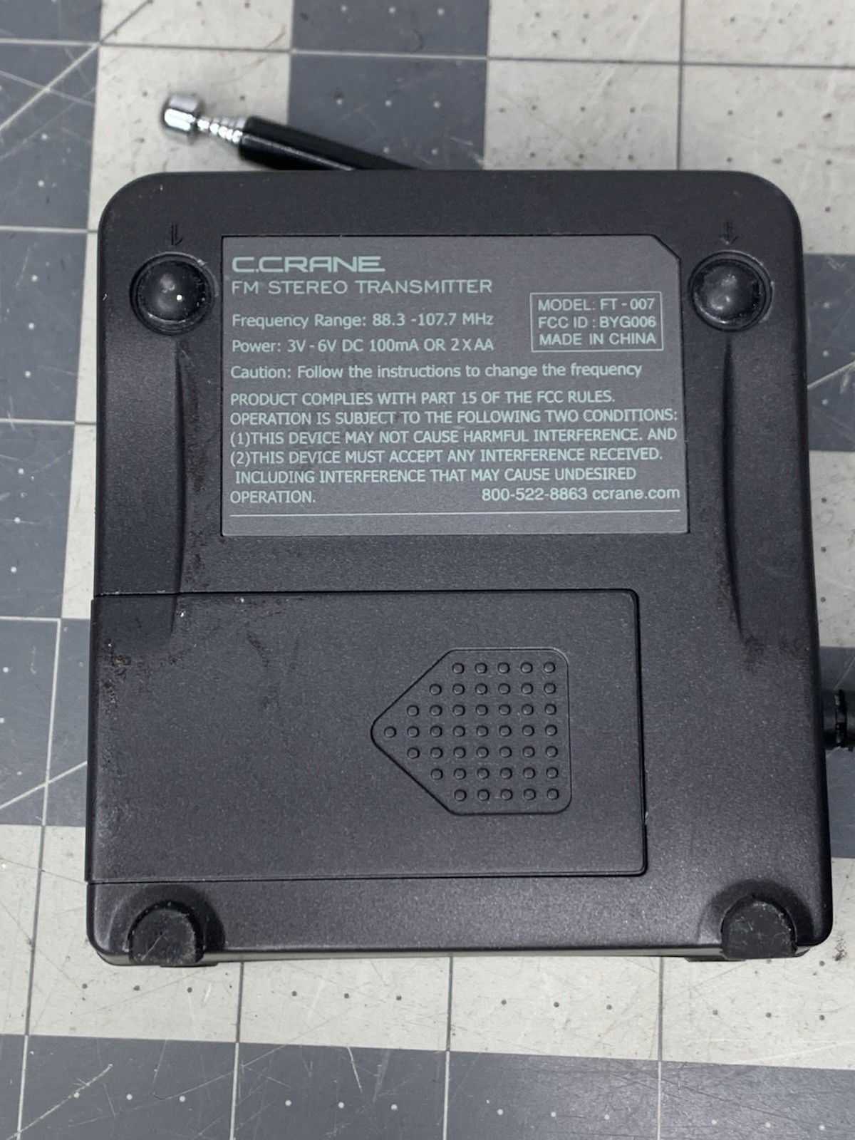 C.Crane FM Transmitter FT-007 FM Transmitter (M1)