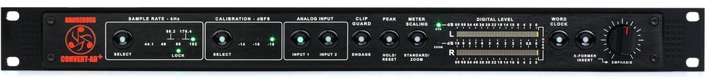 Dangerous Music CONVERT-AD+ Stereo Digital Converter