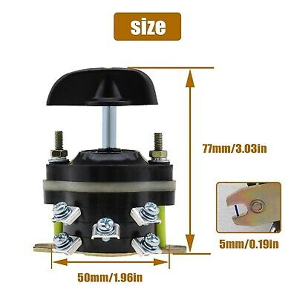 1Pcs High Quality Forward Reverse Switch Control Part 10A 3 Gears 380V