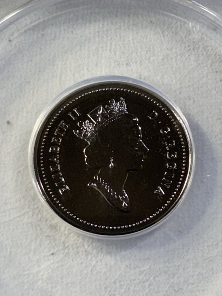 1994 Canada 5 Cents Graded MS 69 by ANACS Proof Like