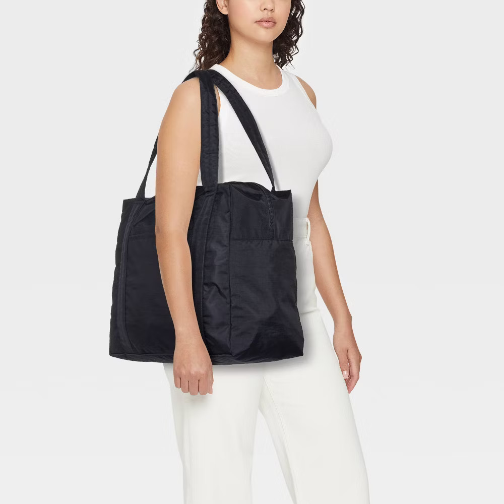 Essential Packable Weekender Duffel Bag - Universal Thread Black