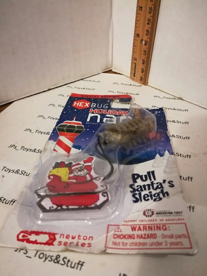 Hex Bug Holiday Nani Pulling Santa