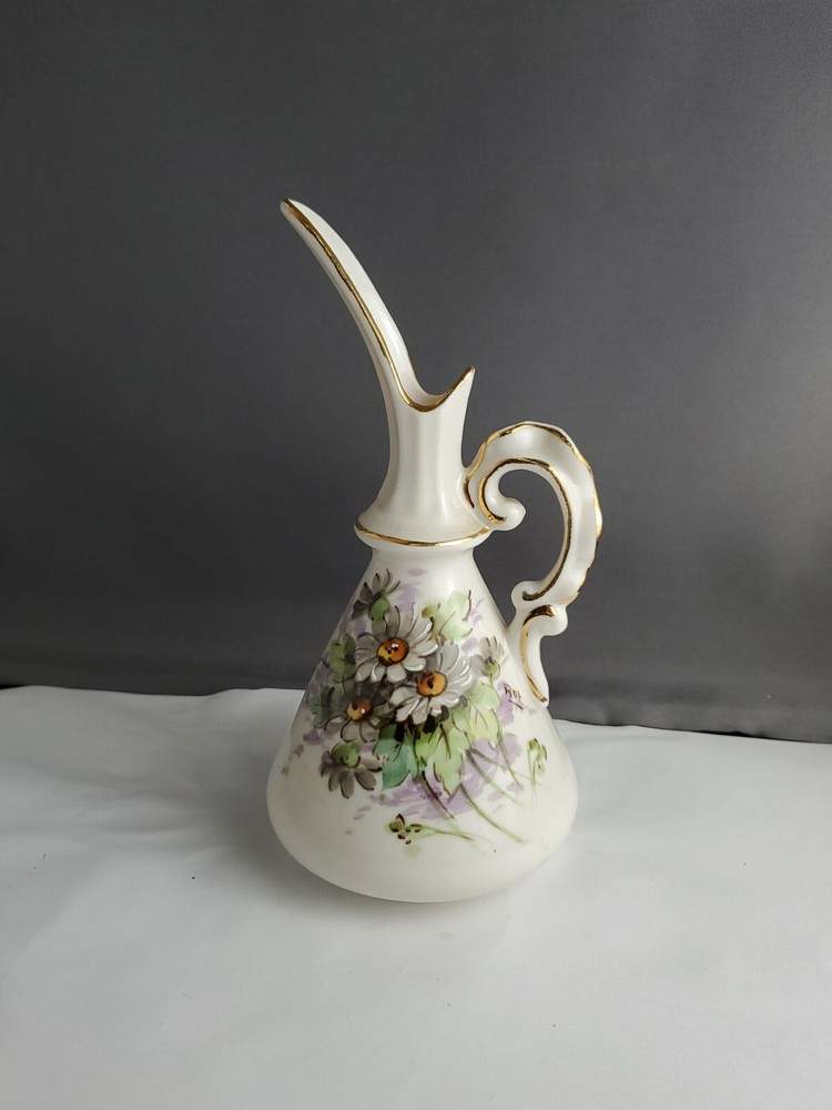Beautiful Hand Painted Weisley Ewer