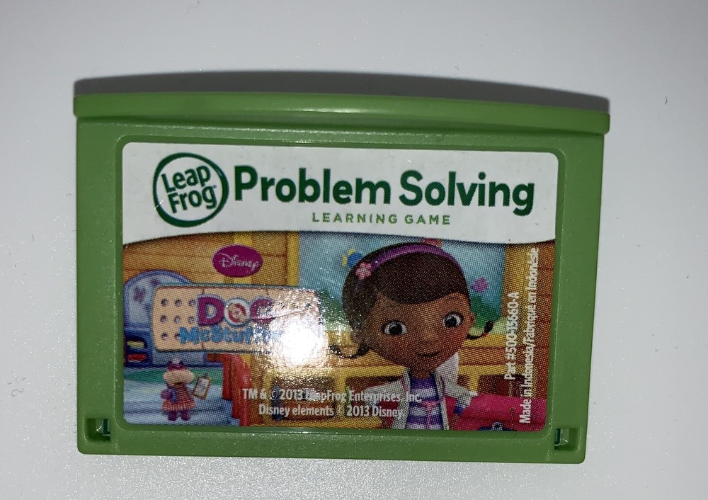 DR. McStuffins Problem Solving Game Cartridge LEAPSTER EXPLORER