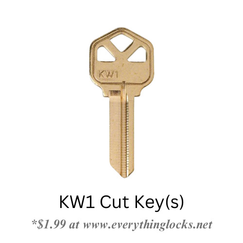 KWIKSET (KWI) 5 Pin Code Cut Key You Send Us Your Bitting Code