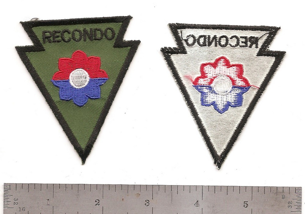 #M19 9TH INFANTRY DIVISION RECONDO PATCH