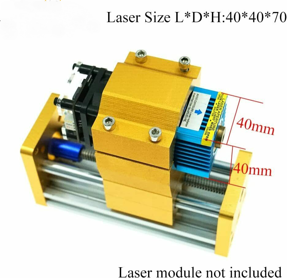 Aluminum Slide CNC Zaxis Module Support 3018Plus 52mm 500W Spindle + Upgrade kit