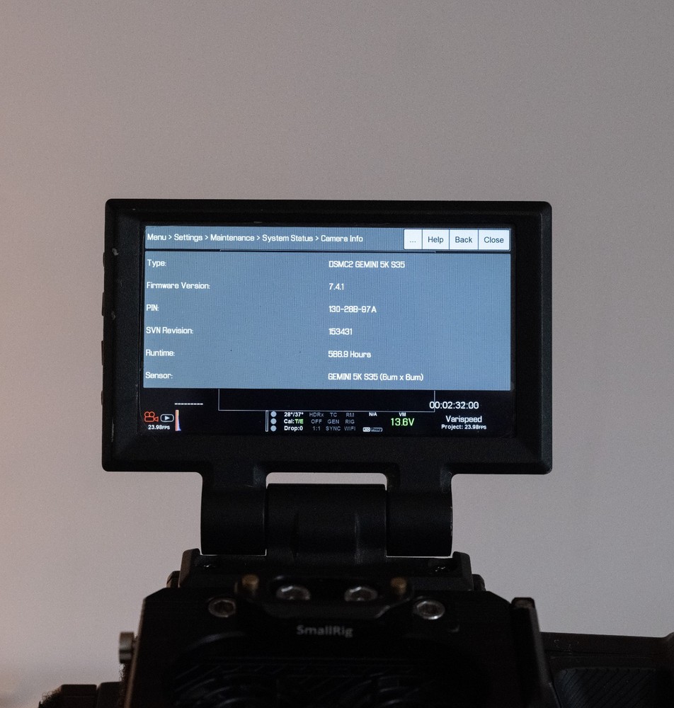 RED DSMC2 Gemini 5K S35 Camera Package - LOW HOURS / Great Condition