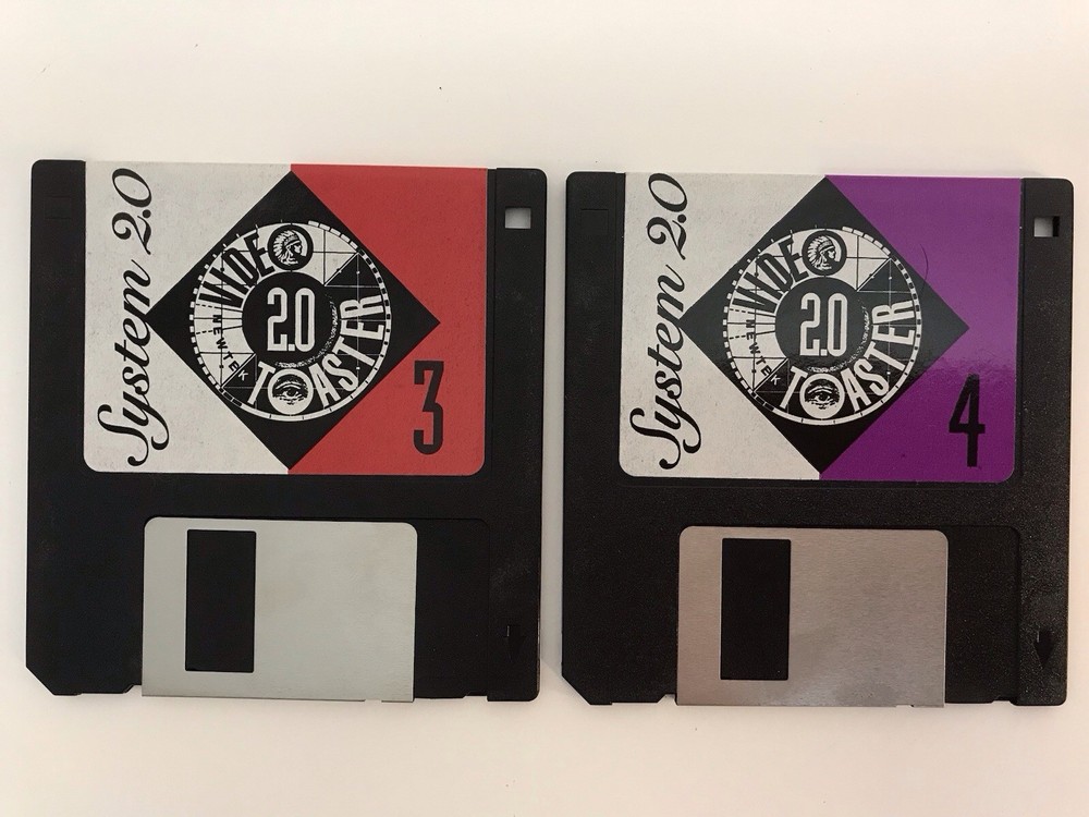 Video Toaster v. 2.0 Software for Amiga (1992) Complete Floppy Disk Set 1-14