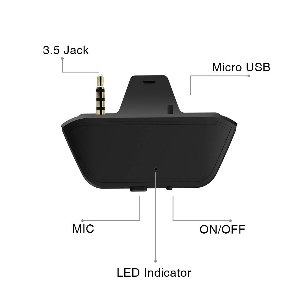Bluetooth Transmitter Dongle for Xbox Controllers