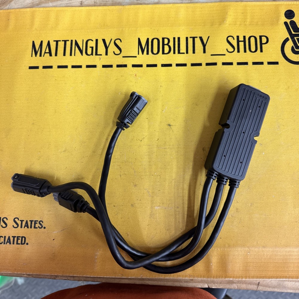 🥇QLogic 3 Base Multiplier Cable Splitter for Quantum Power Wheelchairs *L@@K*