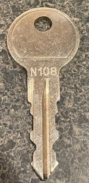 Thule original Replacement Key code N108