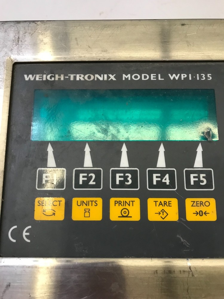 WEIGH - TRONIX WEIGHT PROGRESS INDICATOR MODLE WP1-135