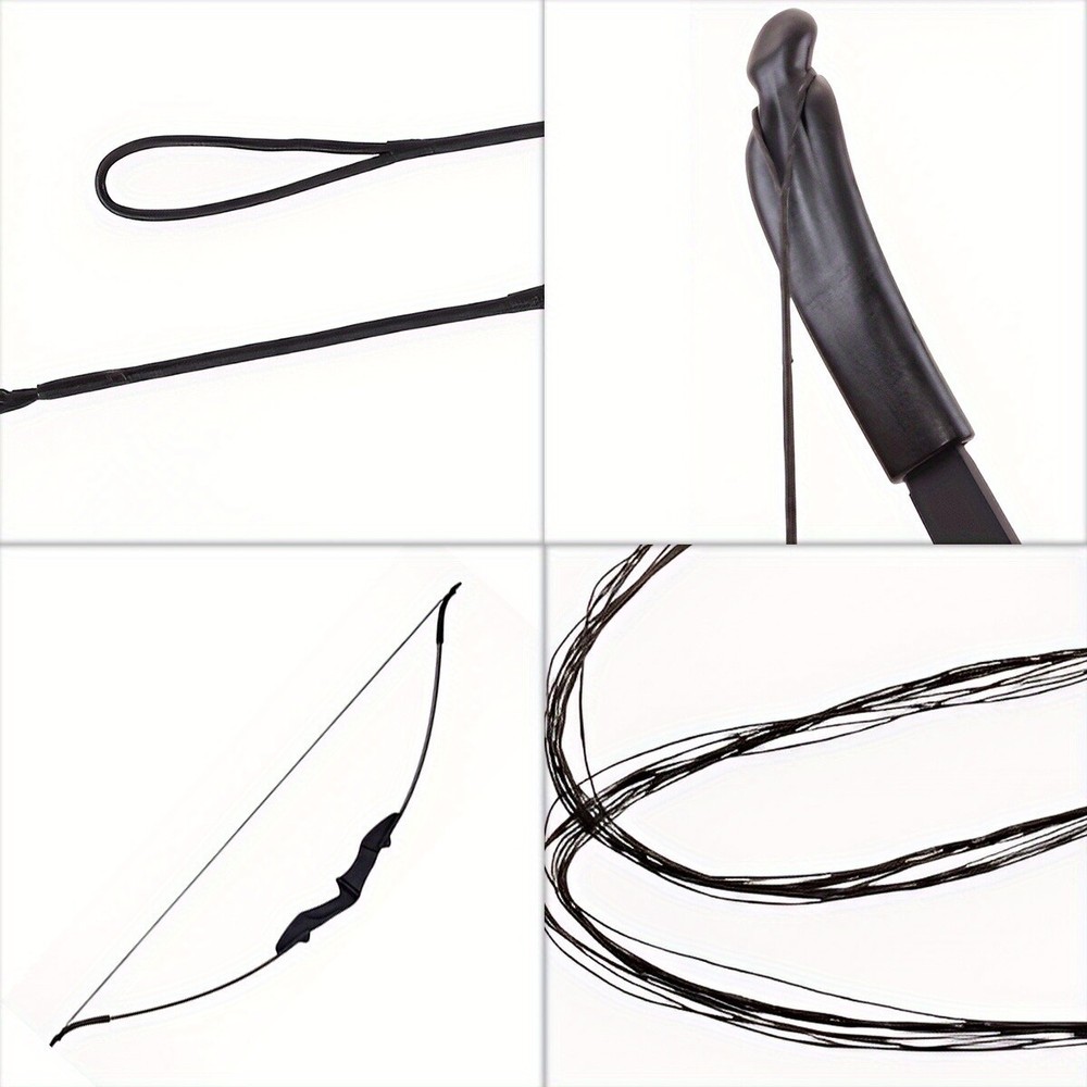 52 Inch Bow String Replacement, 12 Strands Bow String for Recurve Bow&Long Bow