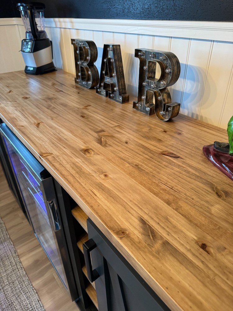 Bar Cabinet with Fridge