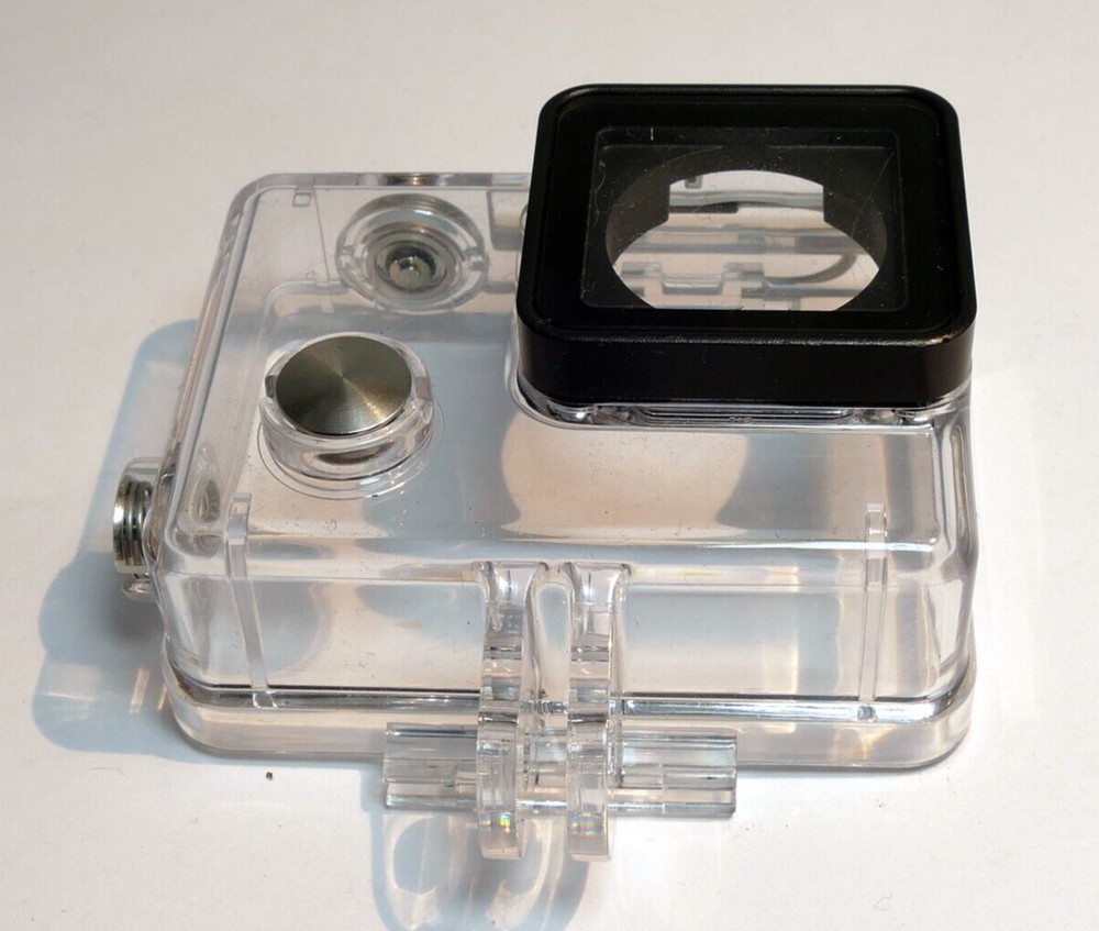 GoPro plastic waterproof hard housing Case missing back plate