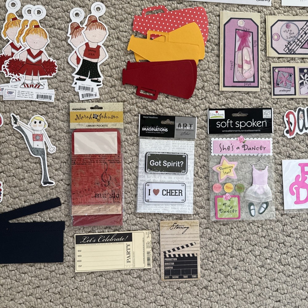 Dance/Cheerleading Embellishments Kit