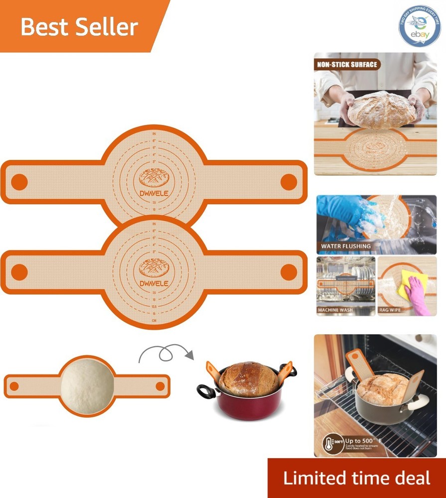 Versatile Silicone Bread Sling for Baking - Non-Stick, Easy Transfer & Clean