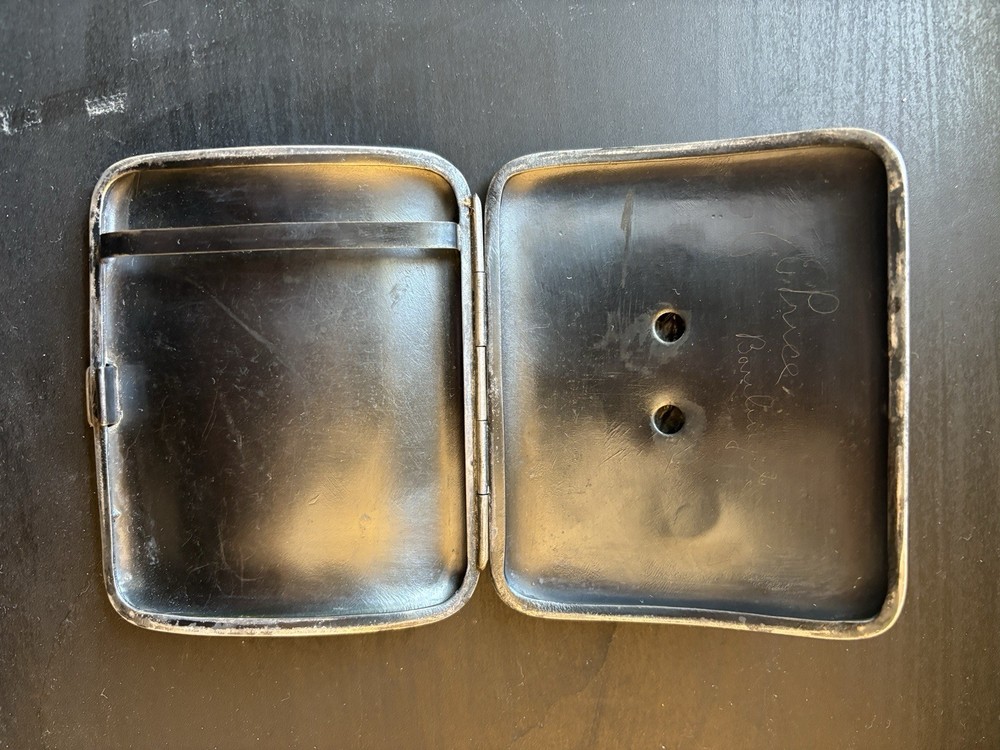 Vintage Cigarette Case 22% Silver