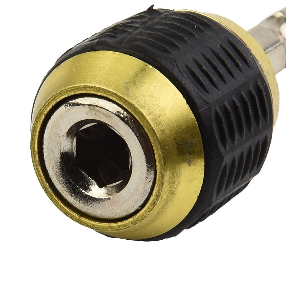50mm 1/4 In Hex Handle Quick Coupling Drill Bit Quick Change Adapter Converter