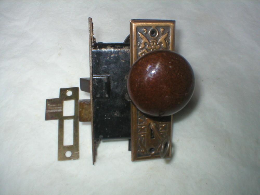 Antique Victorian Era Door Hardware