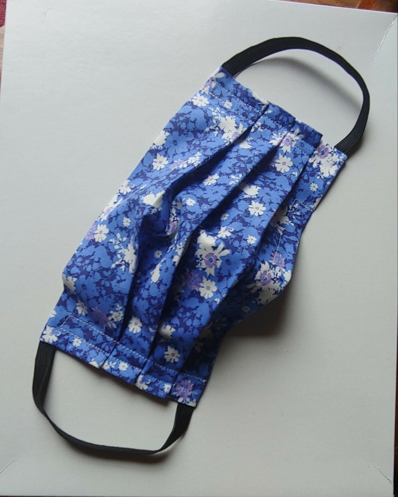 Handmade Fabric Face Mask - Reusable washable with filter pouch
