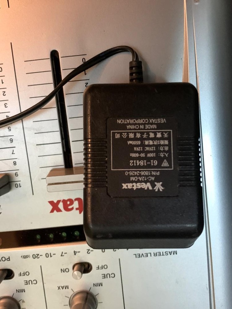 Vestax pcv-180 DJ mixer - operation confirmed