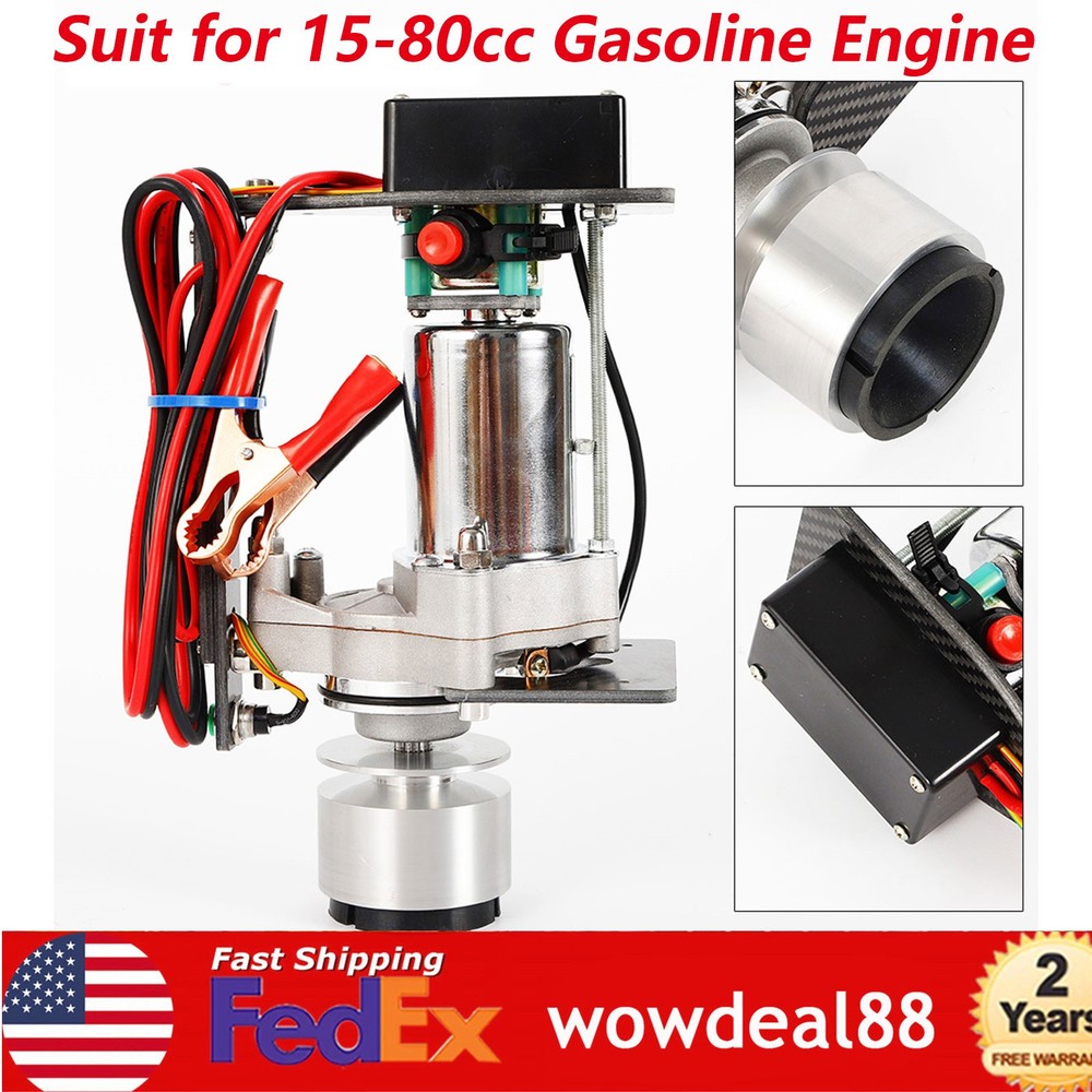 Strong RC Gas Engine Starter For 15CC-80CC Gasoline Engine, Fixing Wing Airplane