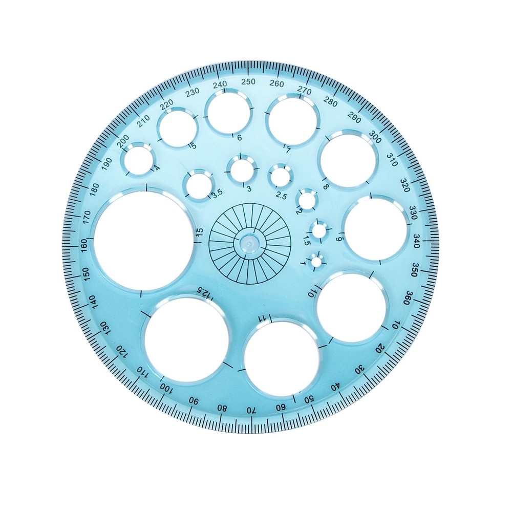 Acooruiteng Circle Template Circle Round Stencil Templates for Drawing Profes...