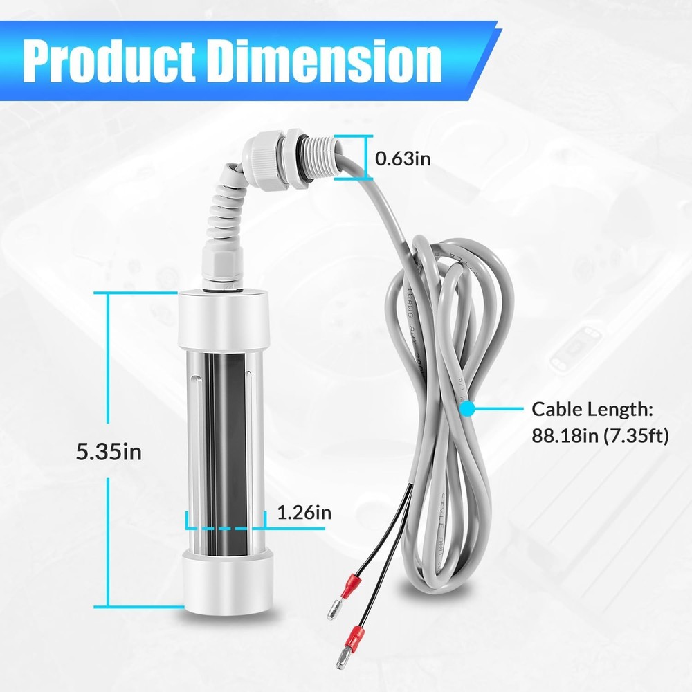 Salt Cell Replacement for Hot Spring ACE Systems,Chlorine Generator Cell 76078