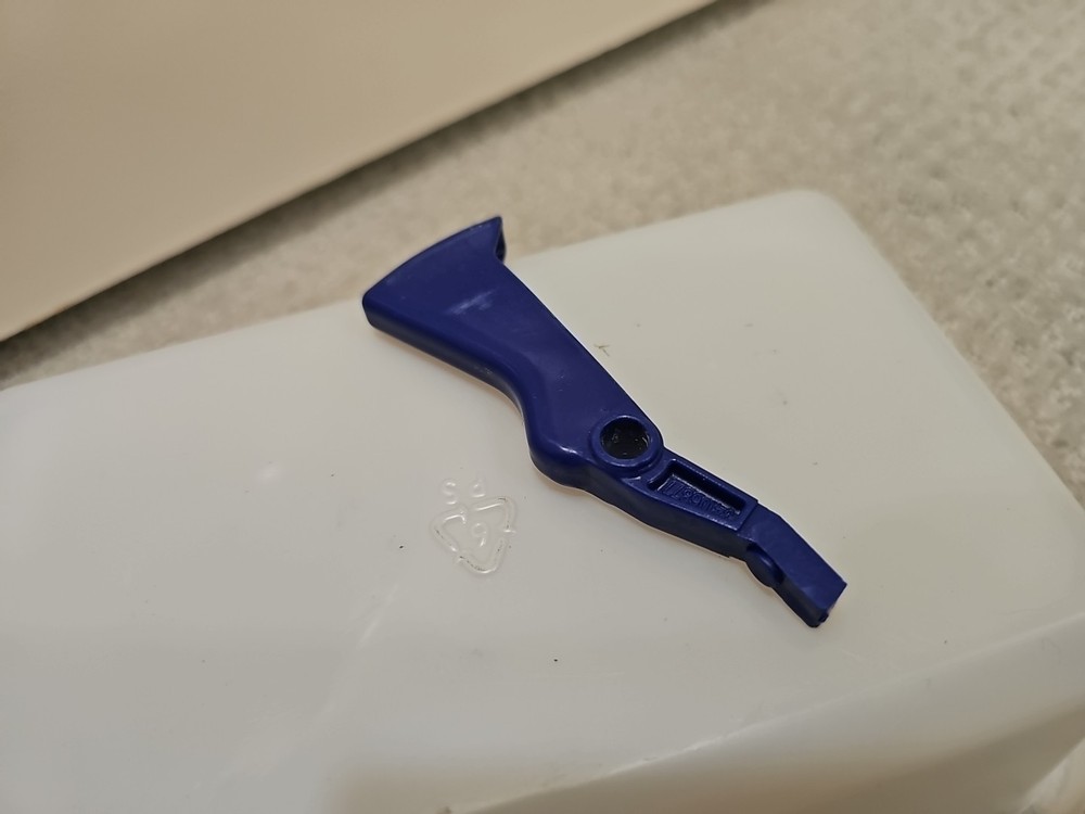 Blue Plastic Trigger Lever - Kobalt KST 120X-06 40v String Trimmer Replacement