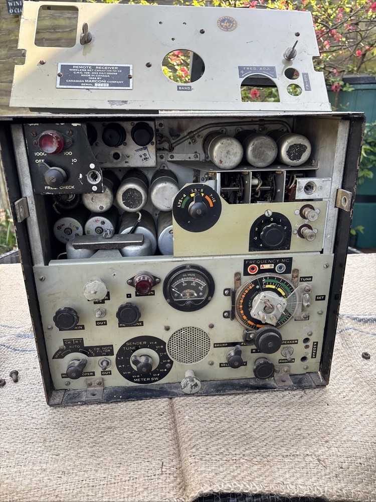 WW2 British Army Wireless Set 52, Dated 1944 WS52. D-day.