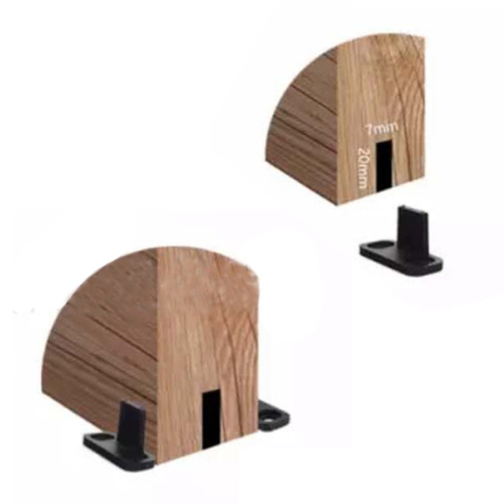 Sliding Barn Door Floor Mounted Guide Easy Installation Superior Performance