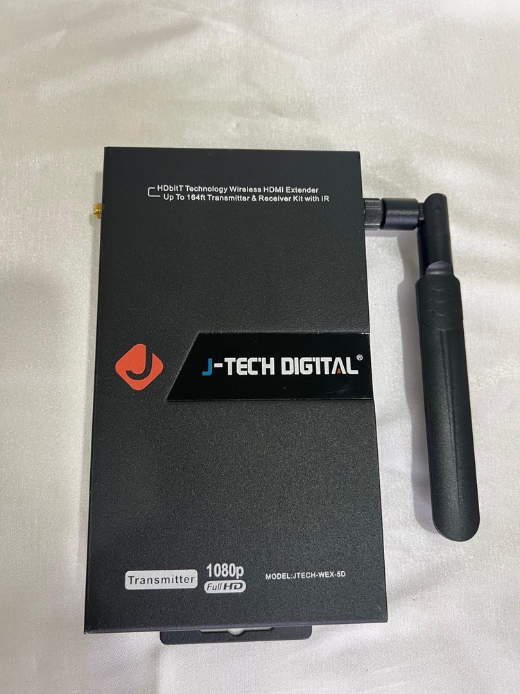 J-Tech Digital Wireless HDMI Extender 1080p HDbitT WEX-5D IR