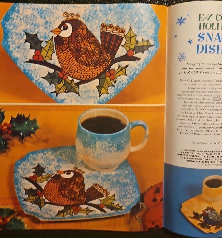 Ceramics Easy Step-by-Step Projects 1974 Vintage Guide Book In Hobby Techniques