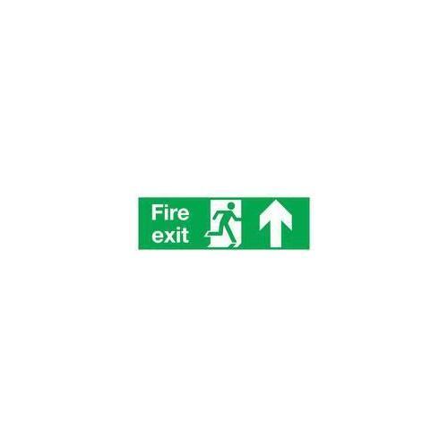 EB09A/S, safety sign fire exit up to 150x450mm self-adhesive
