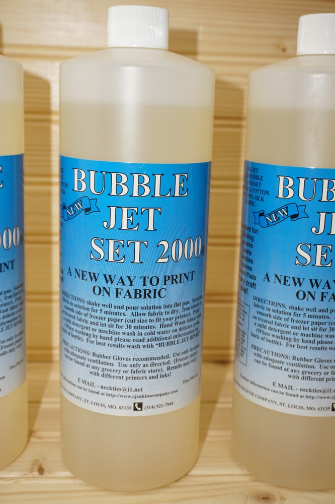 Bubble Jet Set 2000 32 ounce (3) Bottles New/Sealed (B53)