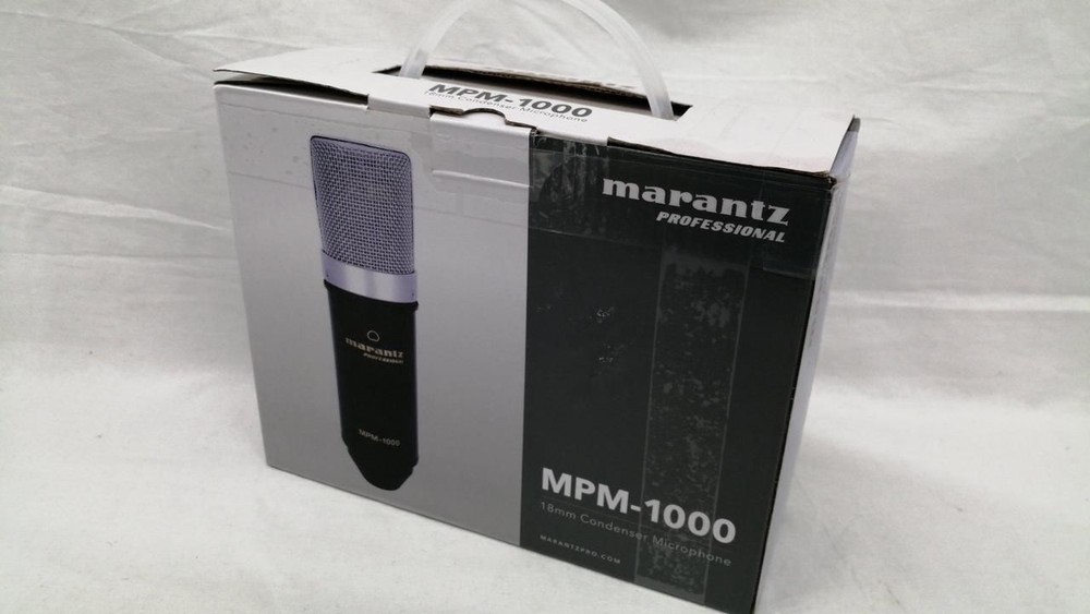 Marantz Condenser Microphone Mpm-1000 Used