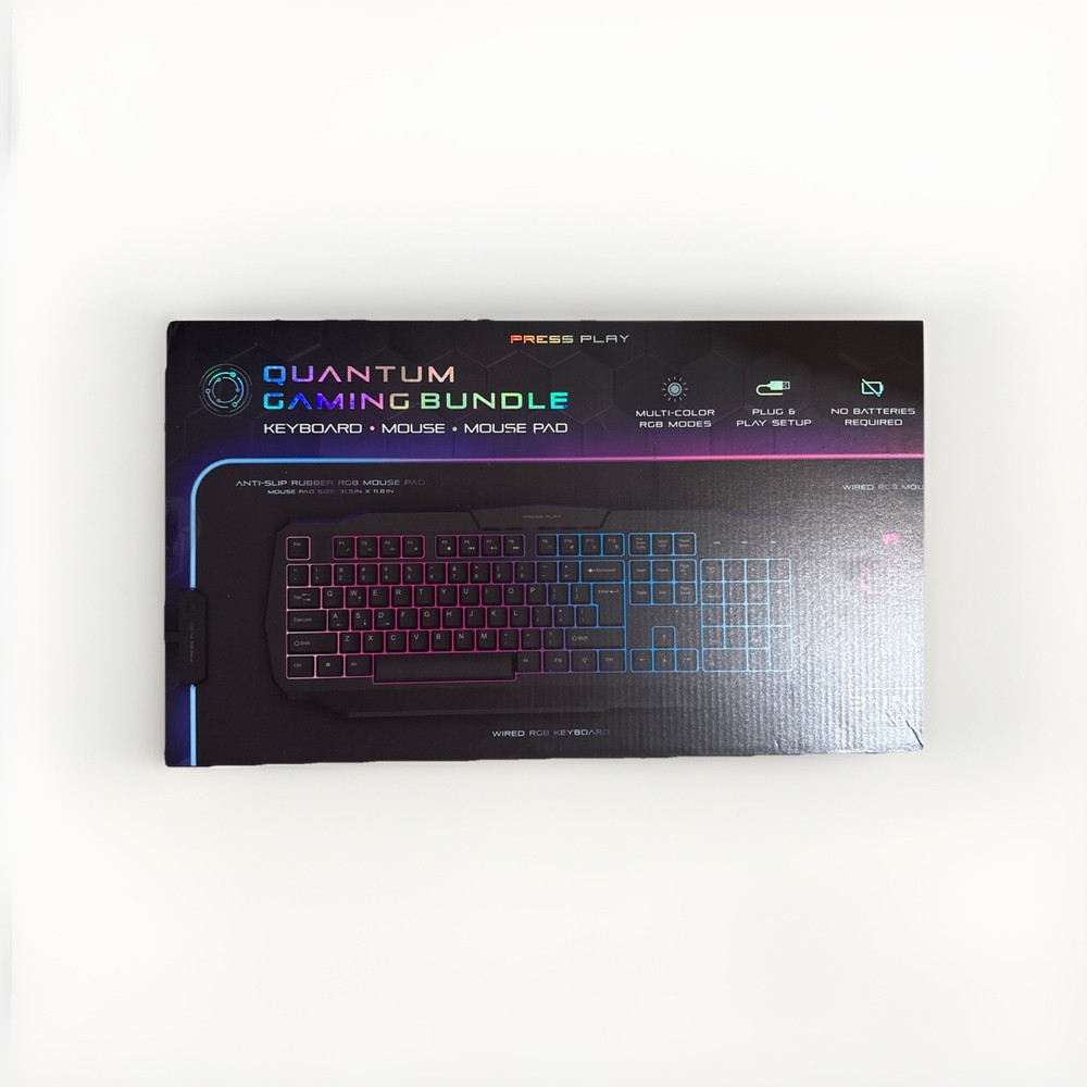 Quantum Gaming Bundle 3 In 1 Gaming Set