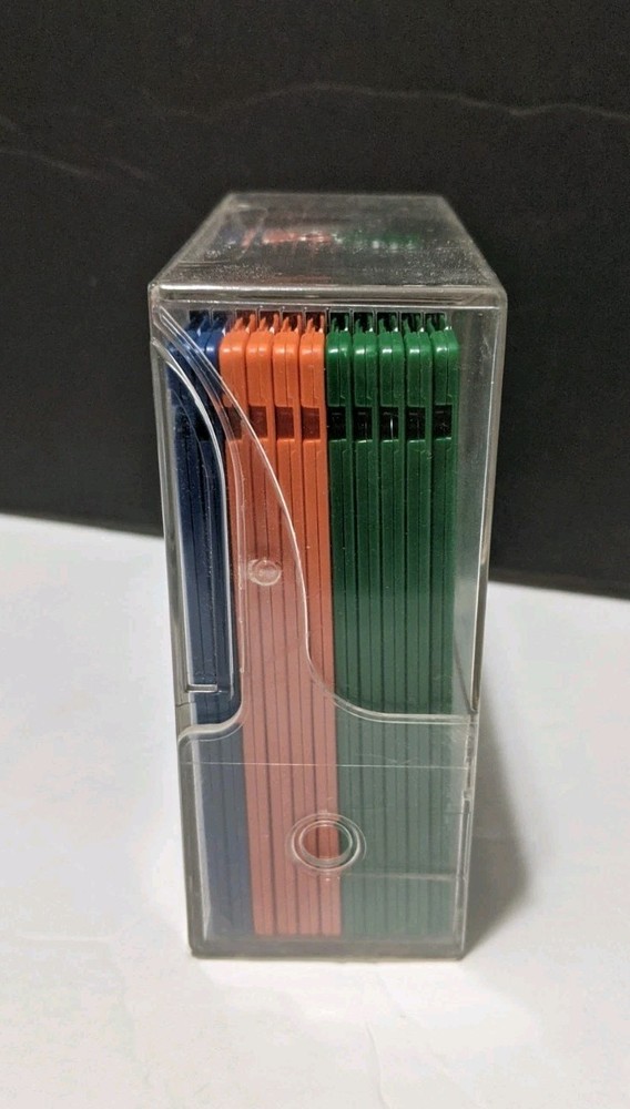 Imation Floppy Disk Lot - 11 Disks + Case, 2HD IBM, Formatted, 1.44MB