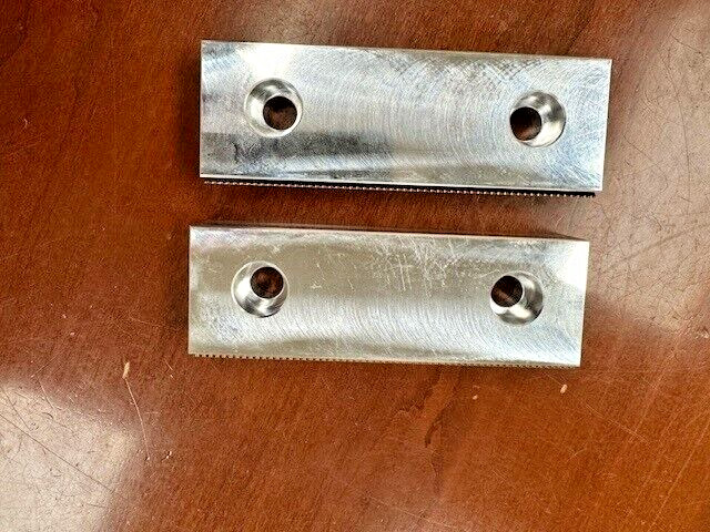 6" Serrated Vise Jaw Set for 6" Kurt Style Vise