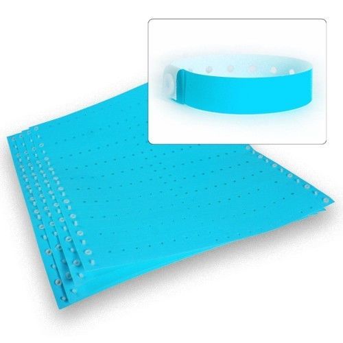 Plastic Wristbands 100 Count - Choose your Color - Security Bracelets