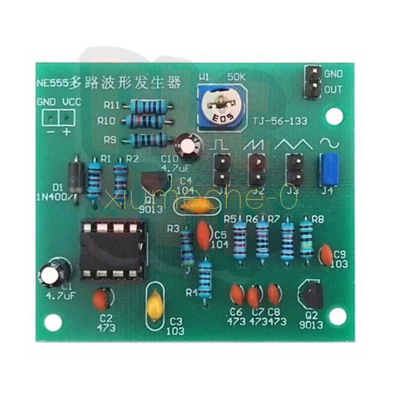 1PCS Multi-Channel NE555 Waveform Generator Module Sine Triangle Square Wave