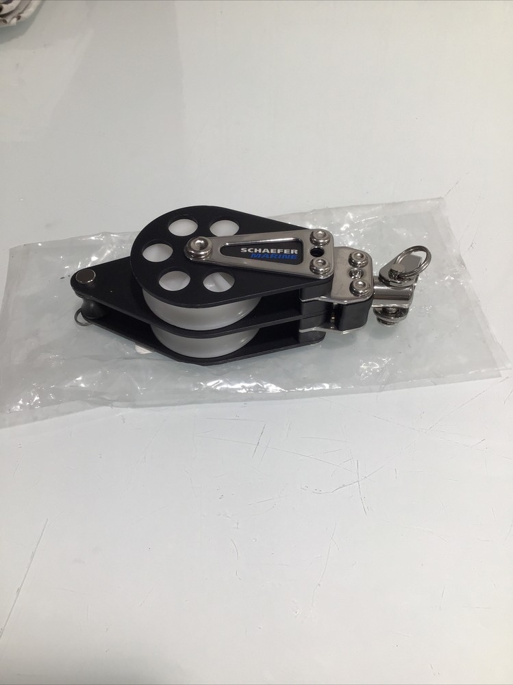 Schaefer Marine Double Block BKT 2” (51mm) Sheave 504-35